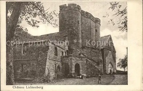 Lichtenberg Saverne Chateau Kat. Lichtenberg