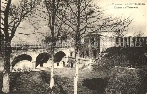 Lichtenberg Saverne Forteresse Caserne de l Infanterie Kat. Lichtenberg