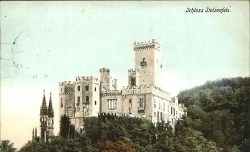 Koblenz Rhein Schloss Stolzenfels Kat. Koblenz