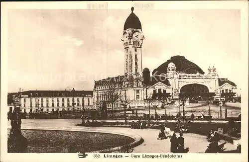Limoges Haute Vienne Gare Limoges Benedictins Kat. Limoges