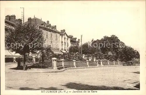 Saint Junien Jardins de la Gare Kat. Saint Junien