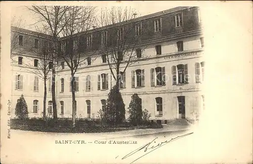 Saint Cyr l Ecole Cour d Austerlitz Kat. Saint Cyr l Ecole