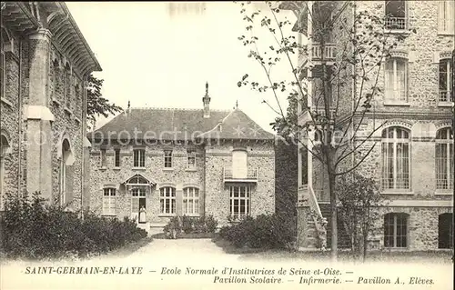 Saint Germain en Laye Ecole Normale d Institutrices de Seine et Oise Pavillon Infirmerie Kat. Saint Germain en Laye
