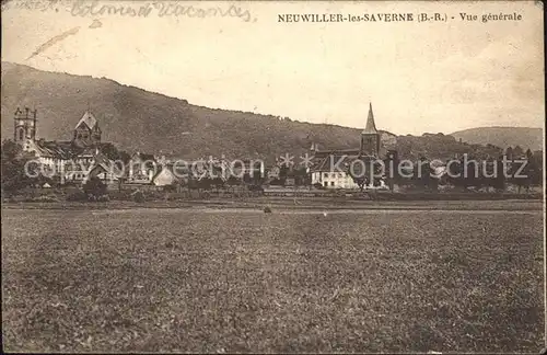 Neuwiller les Saverne Vue generale Eglise Kat. Neuwiller les Saverne