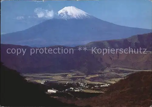 Mount Fuji from Owakidani National Park Kat. Fuji