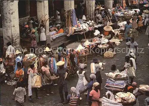 Port au Prince Street market Kat. PORT AU PRINCE