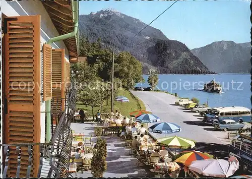 Achensee Blick vom Hotel Scholastika Kat. Eben am Achensee