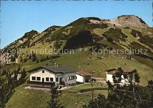 Graen Tirol Bergstation Fuessener Joechle Kat. Graen