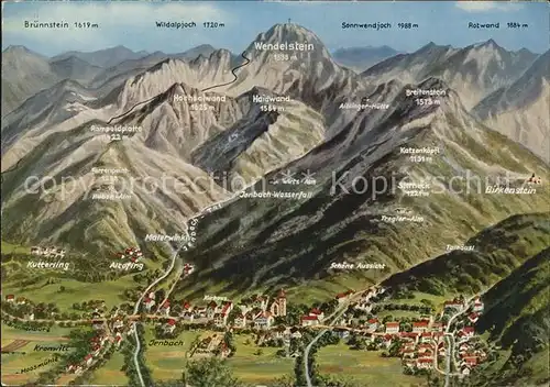 Bad Feilnbach Wendelstein und Umgebung  Kat. Bad Feilnbach