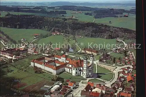 Ottobeuren Fliegeraufnahme der Abtei Kat. Ottobeuren
