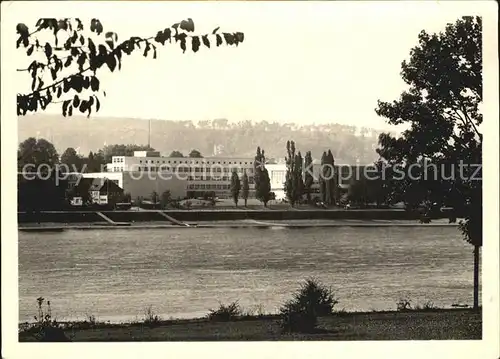 Bonn Rhein Bundeshaus am Rhein Kat. Bonn