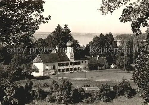 Herrsching Ammersee Schloss Milfeldne  Kat. Herrsching a.Ammersee