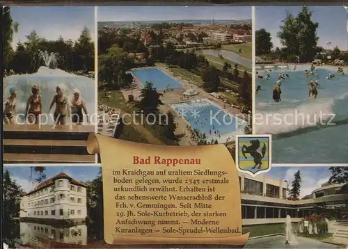 Bad Rappenau im Kraichgau Freibad Kat. Bad Rappenau