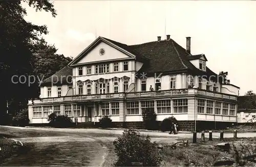 Friedrichsroda Parkhotel Rheinhardsbrunn Kat. Friedrichsroda