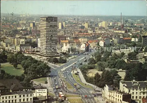 Hamburg Millerntor und Reeperbahn von Michaeliskirche gesehen Kat. Hamburg