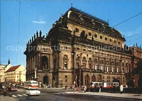 Praha Prahy Prague National Theater Kat. Praha