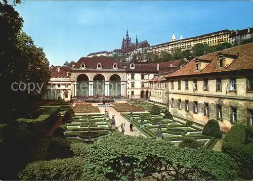 Praha Prahy Prague Waldstein Palast mit Garten Kat. Praha