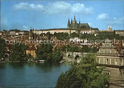 Praha Prahy Prague Flusspartie  Kat. Praha