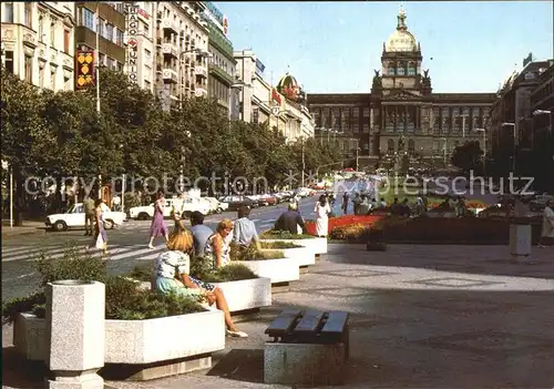 Praha Prahy Prague Wenzelsplatz Kat. Praha