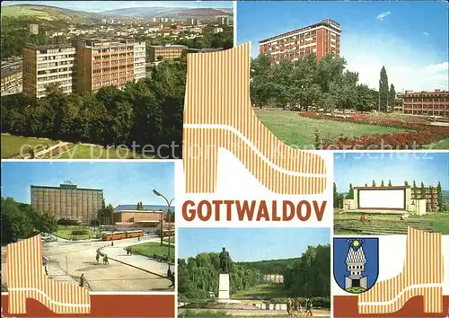 Gottwaldov Tschechien  Kat. Zlin
