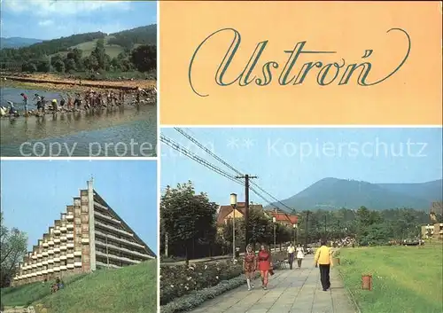 Ustron Hotel Freibad Kat. Ustron Schlesien