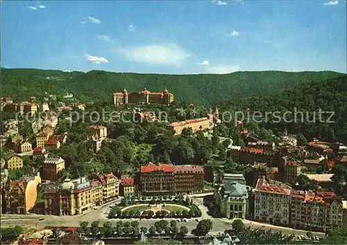 Karlovy Vary Sanatorium Fliegeraufnahme Kat. Karlovy Vary Karlsbad