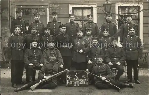 Regiment IR 106 Infanterie Doebeln WK1 Gruppenfoto 