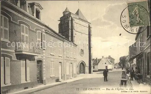 Le Crotoy Rue de l Eglise Kat. Le Crotoy