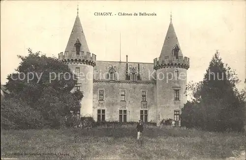 Chagny Saone et Loire Chateau de Bellecroix Kat. Chagny