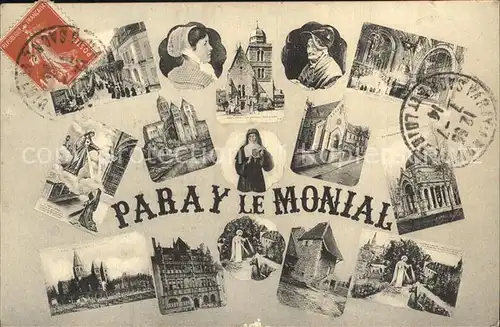 Paray le Monial Teilansichten Kat. Paray le Monial