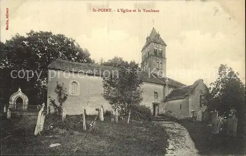 Saint Point Eglise et le Tombeau Kat. Saint Point