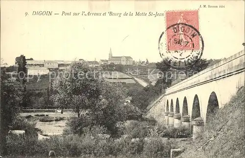 Digoin Pont sur l Arroux et Bourg de la Motte Saint Jean Kat. Digoin