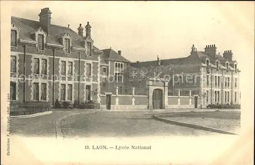 Laon Aisne Lycee National Kat. Laon