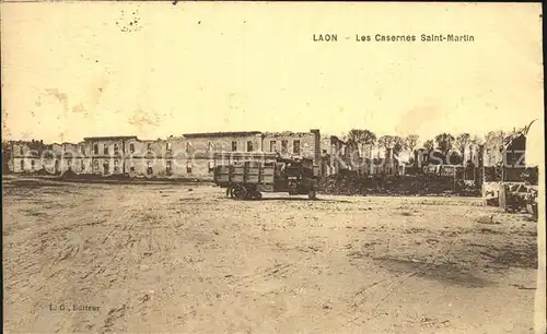 Laon Aisne Les Casernes Saint Martin Kat. Laon