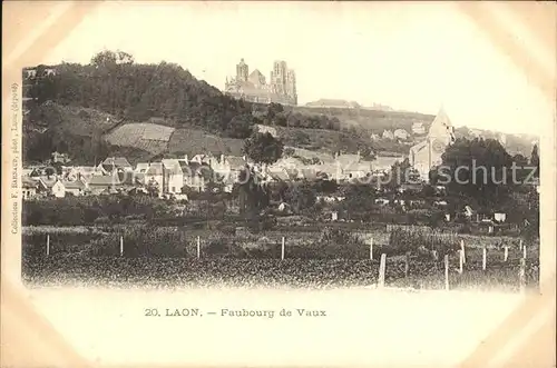 Laon Aisne Faubourg de Vaux Kat. Laon