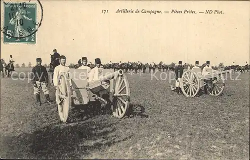 Laon Aisne Artillerie de Campagne Pieces Pretes Kat. Laon