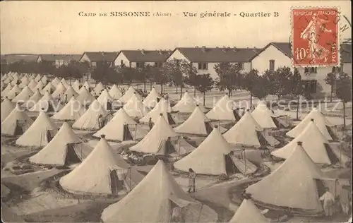 Sissonne Aisne Camp Quartier B Kat. Sissonne