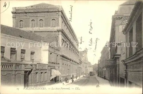 Valenciennes Rue Ferrand Kat. Valenciennes