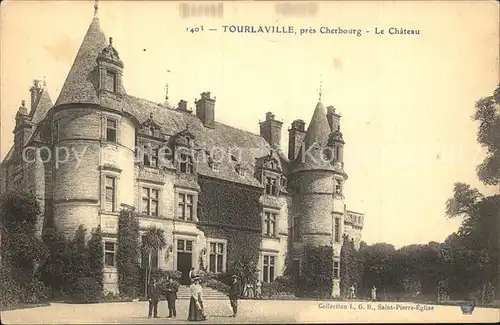 Tourlaville Chateau Schloss Kat. Tourlaville