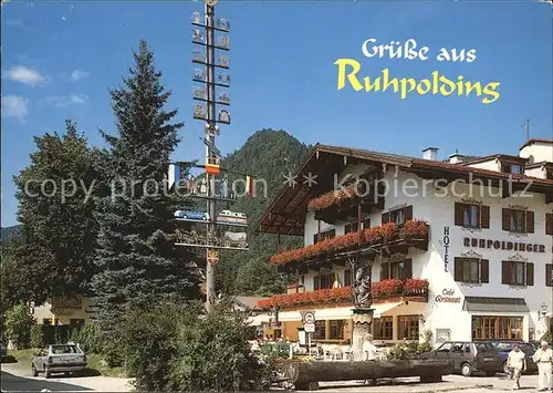 Ruhpolding Teilansicht  Kat. Ruhpolding