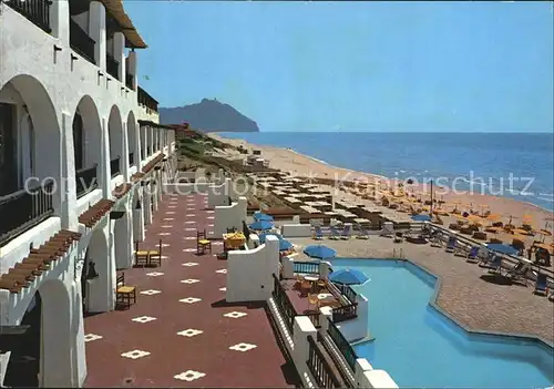 Sabaudia Hotel Le Dune Pool und Strand