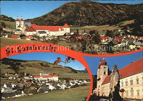 Sankt Lambrecht Steiermark Benediktinerstift Teilansicht  Kat. Sankt Lambrecht