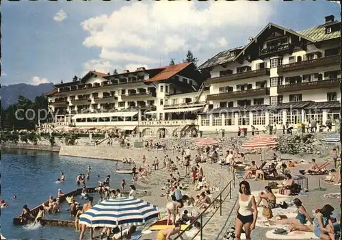 Eibsee Hotel mit Strandbad Kat. Grainau