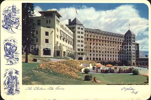 Lake Louise Schloss Kat. Banff Nationalpark