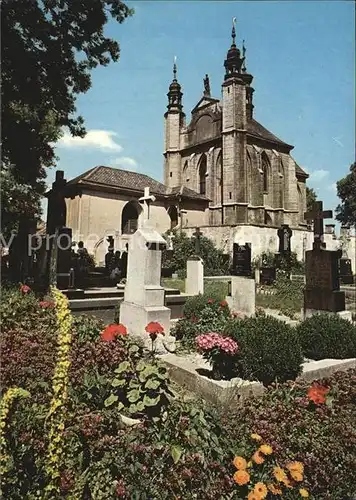 Kutne Hory Sedlec Kirchenpartie mit Friedhof