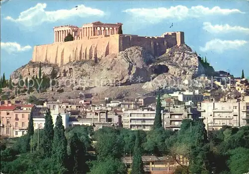 Athenes Athen Akropolis Kat. Griechenland