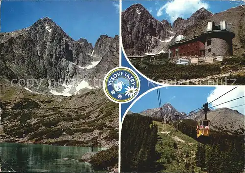 Vysoke Tatry Seilbahn Bergsee Kat. Slowakische Republik