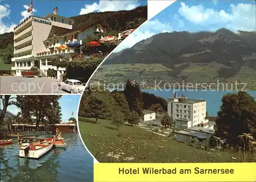 Wilen OW Hotel Wilerbad am Sarnersee Kat. Wilen OW