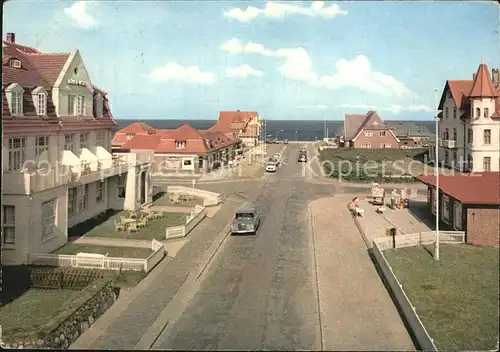 Wenningstedt Sylt Strandstrasse Kat. Wenningstedt Braderup (Sylt)