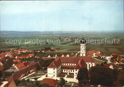 Moenchsdeggingen Kleriker Noviziat Fliegeraufnahme Kat. Moenchsdeggingen